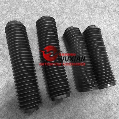 适用大眼 DR200/250 KDX200/250 越野车摩托车前叉避震减震胶套防