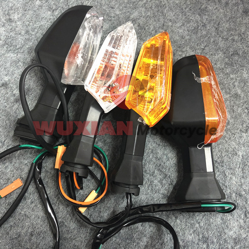 适用川崎Z250/SL/Z300/Z750/Z800/Z1000/SX前后方向指示灯转向灯