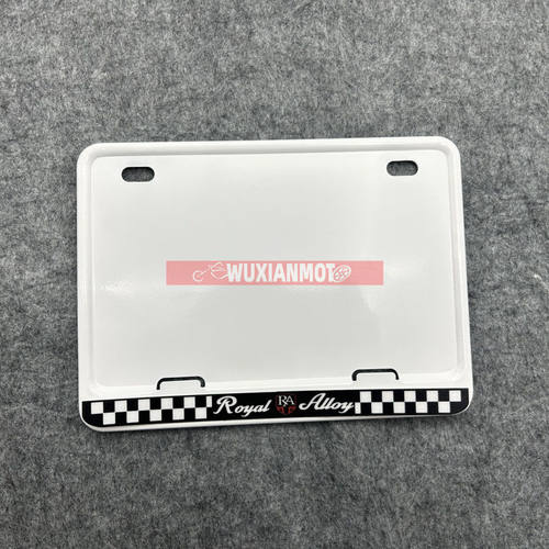 适英国RA/Royal Alloy/GT150/GP250改装摩托车后牌照框通用车牌架