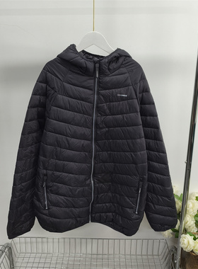 A4068任3件包邮外贸欧美单时尚男士棉衣秋冬款连帽宽松薄款棉服