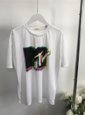 Q562任3件包邮外贸韩版学院风短袖T恤夏装女生宽松休闲百搭上衣