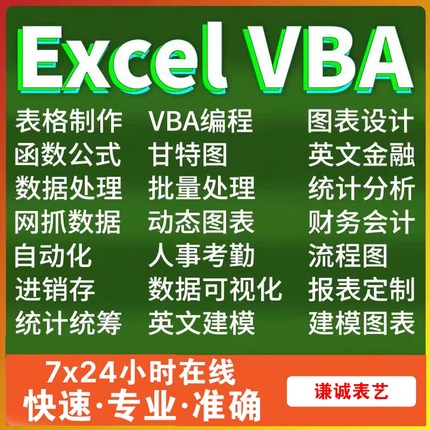 excel表格制作数据处理统计wps在线多维表函数公式VBA宏编程设计