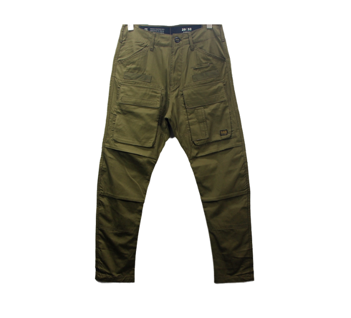 男士休闲裤秋季G家立体工装裤多口袋3D锥形裤运动长裤男裤D23636