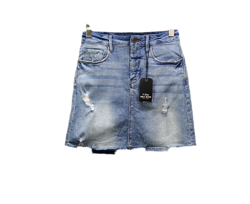 ABLEJEANS女牛仔裙A字裙半身裙