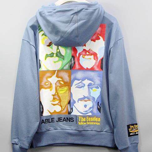 ABLEJEANS休闲连帽套头卫衣