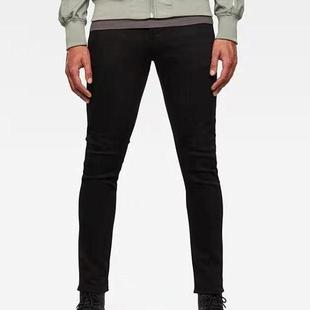 男士 长裤 黑牛牛仔裤 休闲裤 潮牌G家立体弹力水洗3301修身 秋冬新品