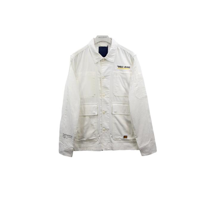 ABLE JEANS衬衫型夹克新品立体工装多口袋复古潮流休闲外套上衣