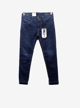 ABLE JEANS女牛仔裤秋冬新品立体超弹力修身复古休闲显瘦九分女裤