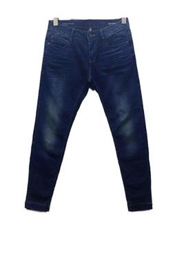 ABLE JEANS女士牛仔裤秋季新品水洗做旧小脚裤修身紧身超弹力女裤