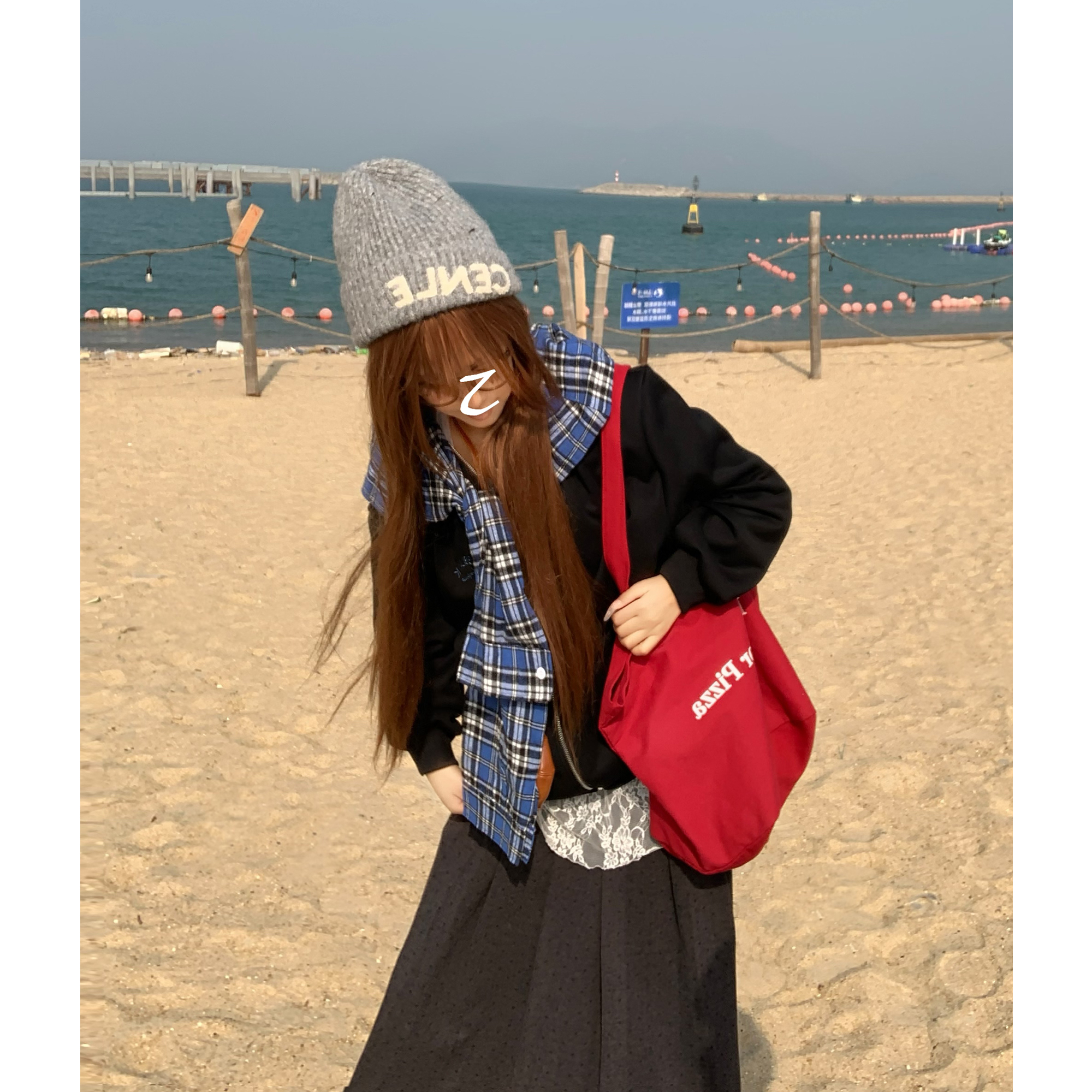 假两件韩风卫衣外套TUDOU