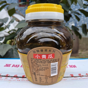 2件起 桐乡猕猴酱菜小青瓜1.45千克腌制泡酱瓜条腌制泡菜 包邮