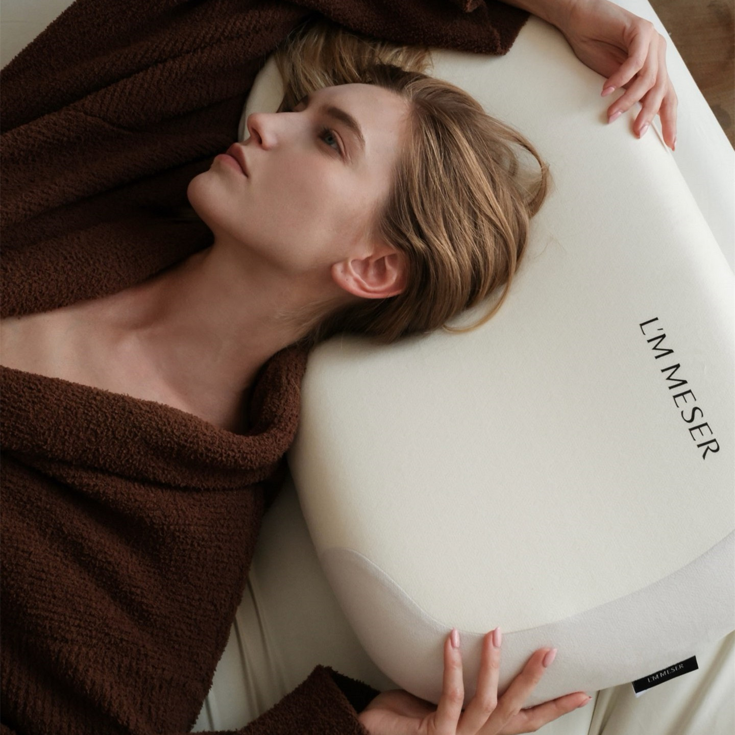 觅森100D生物基零度枕芯面包枕头