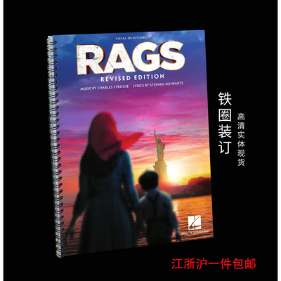 实体音乐谱RagsRevisedVocal