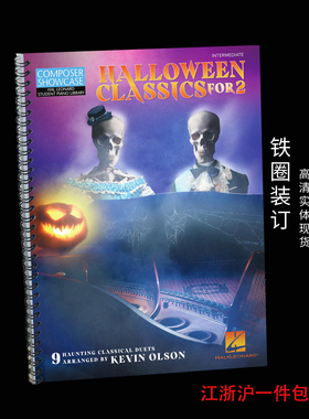 Halloween Classics for Two 9 Classical Duets 钢琴二重奏谱