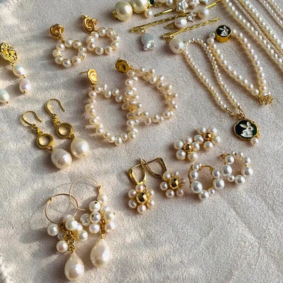 （97-200）天然淡水珍珠饰品合集链接（直播专用）