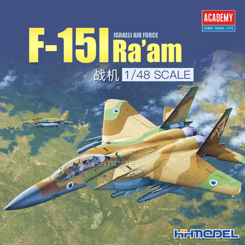 爱德美拼装飞机1/48F-15I战斗机