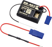 恒辉模型RC遥控设备 SANWA RX462 4通道接收 SW-RX462