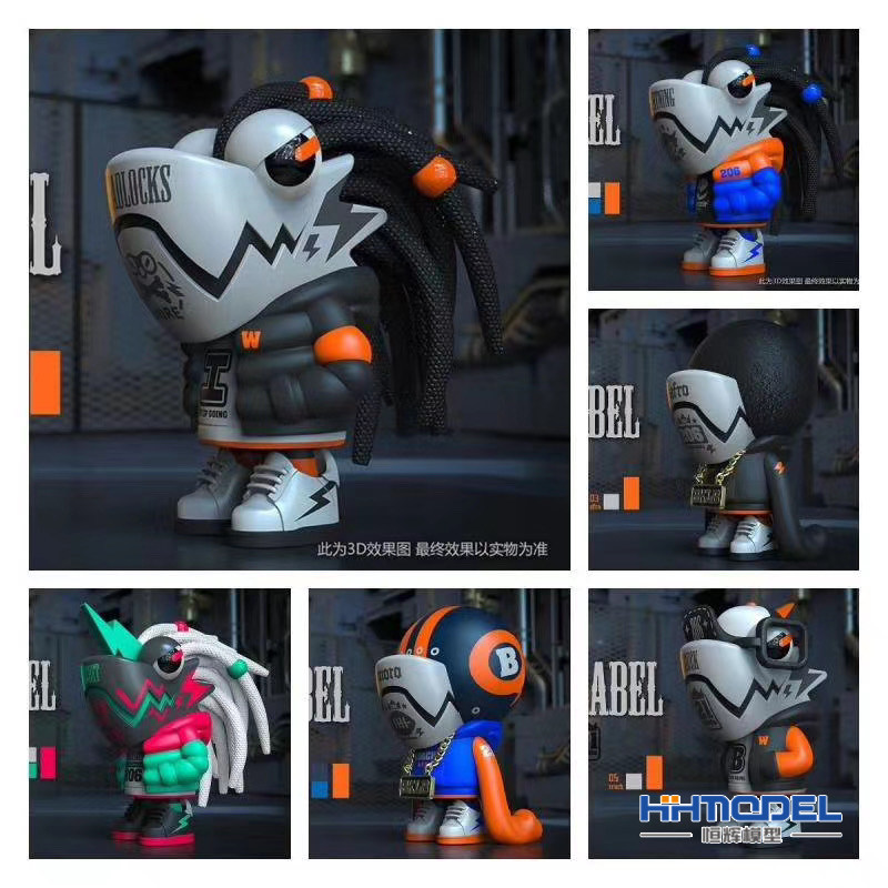 恒辉模型 lamtoys 变色龙系列 盲盒 潮玩手办公仔桌面摆件