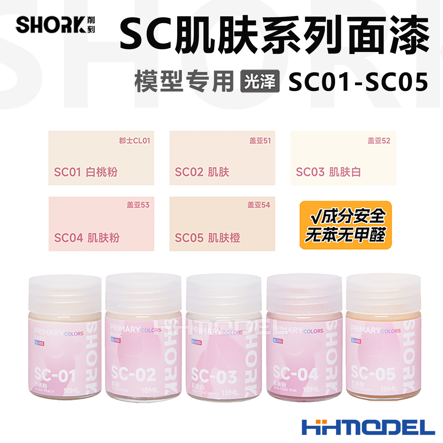SHORK削刻模型制作辅料耗材