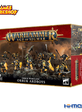 恒辉 GW战锤 89-61 AOS ORRUK ARDBOYZ 兽人战斗氏族 硬皮小子