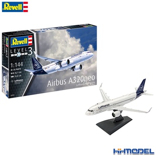 恒辉模型 revell 03942 1/144 空中巴士 A320 neo 客机 拼装飞机