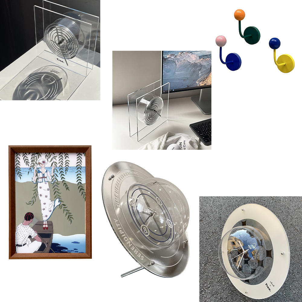 树的岛Tree瑕疵产品清仓处理实惠捡漏特价时钟挂钩画