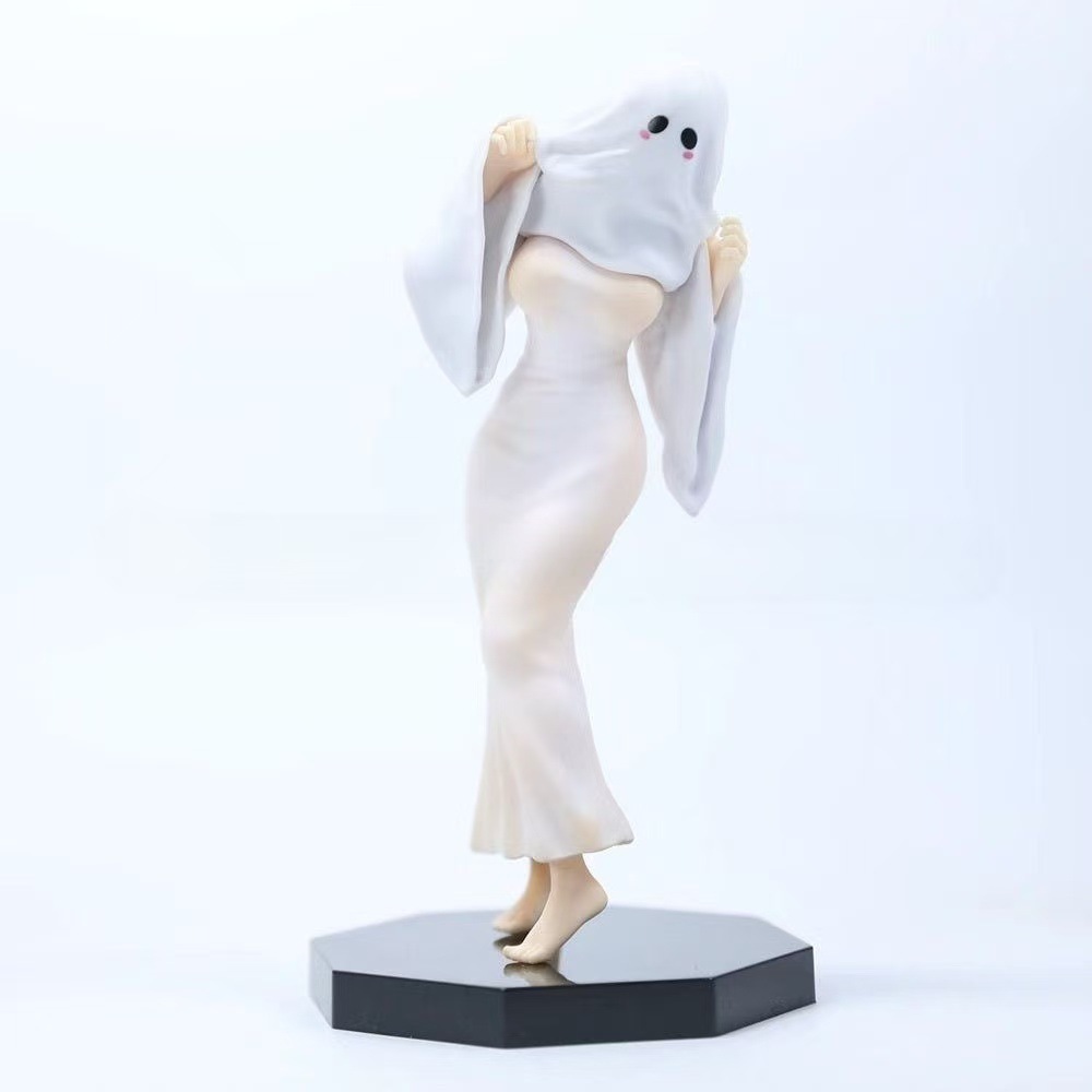 跨境新品 站姿幽灵娘手办 美二次元动漫桌面摆件机箱桌面景品