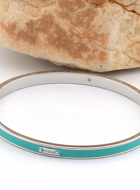 欧美风饰品白金色手镯