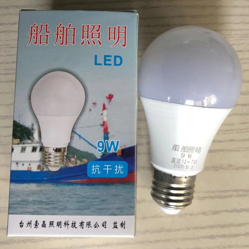 船舶节能直流24v220v船用球泡灯