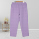 家居裤 全棉松口加大码 中老年胖妈妈高腰女士三层夹棉保暖裤 秋冬款