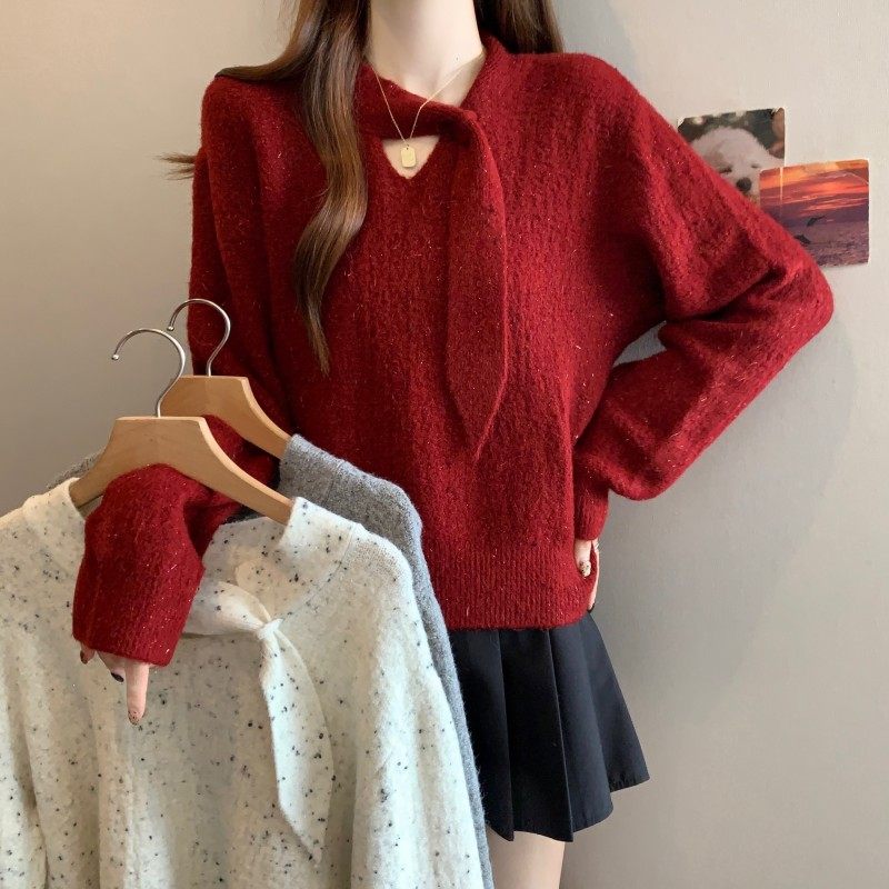 大码女装2025秋季新款胖MM法式气质镂空领长袖正肩套头毛衣上衣潮,女装/女士精品,大码内搭,淘宝优惠券,粉丝福利购,淘宝优惠卷