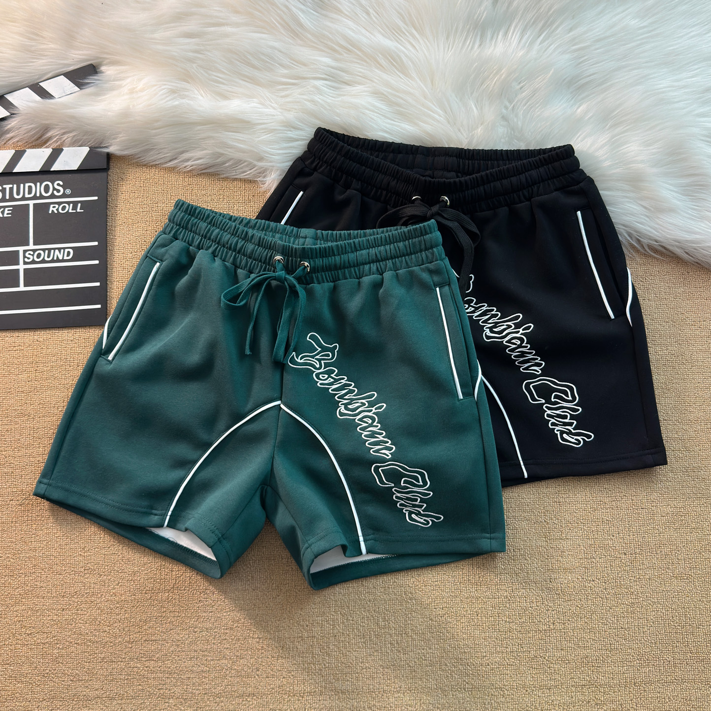 美式高街潮牌运动休闲短裤