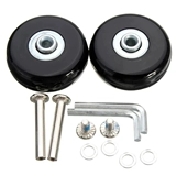 Багажный чемодан, аксессуары, беззвучная сумка для ремонта, полиуретановые шины