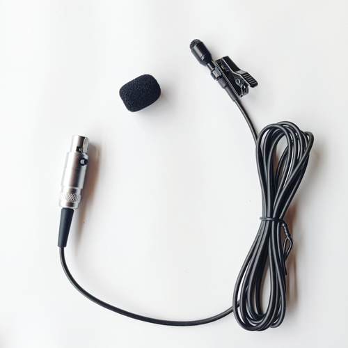 高端品质领夹麦克风话筒线进口咪芯小麦头演出直播录音胸麦头麦线