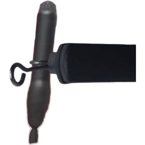 适用Sanken谛听领夹麦克风铁夹子话筒线咪头外径3.5mm4.5mm铁夹子