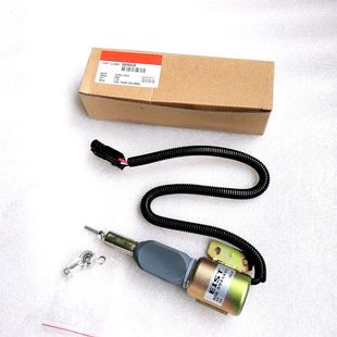 东风康明斯6BT5.9发动机熄火开关12V断油电磁阀3935432汽车配件