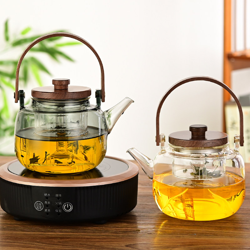 泡茶壶玻璃茶壶泡茶家用茶具加厚耐高温煮单壶水分离壶大容量,餐饮具,茶壶,淘宝优惠券,粉丝福利购,淘宝优惠卷