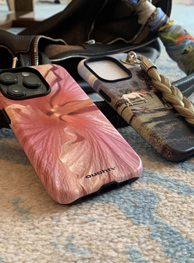 【ouchtv】wildworld系列野生花背景小众韩国进口菲林二合一适用于苹果系列iphone17高级感