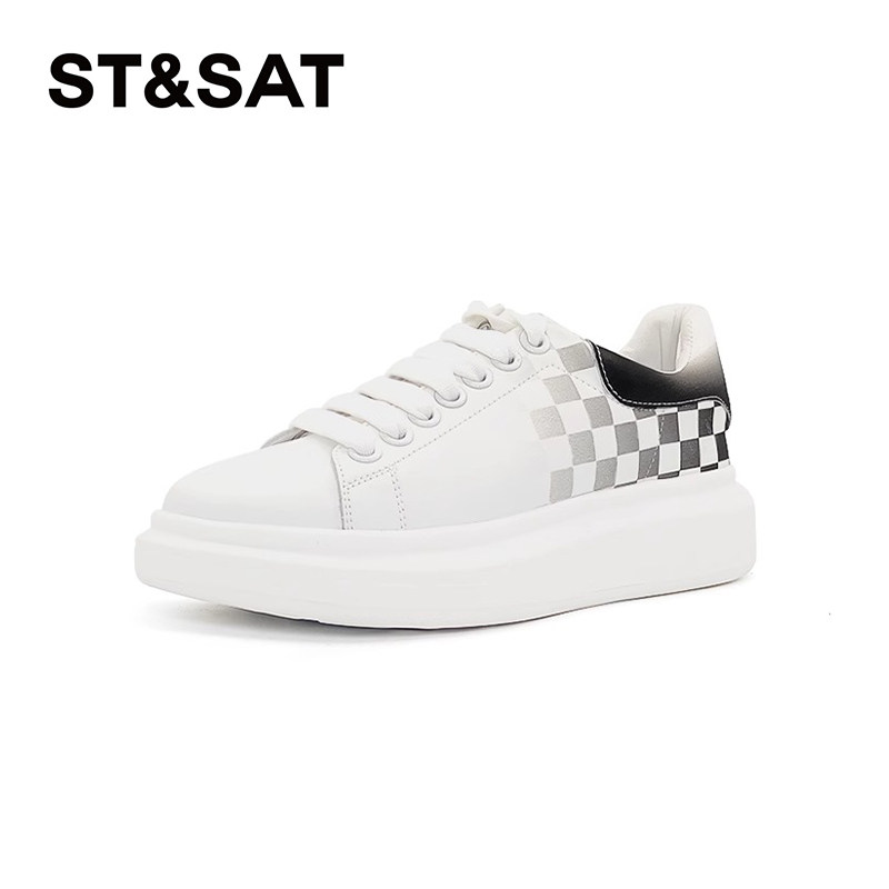 星期六时尚百搭厚底休闲板鞋女