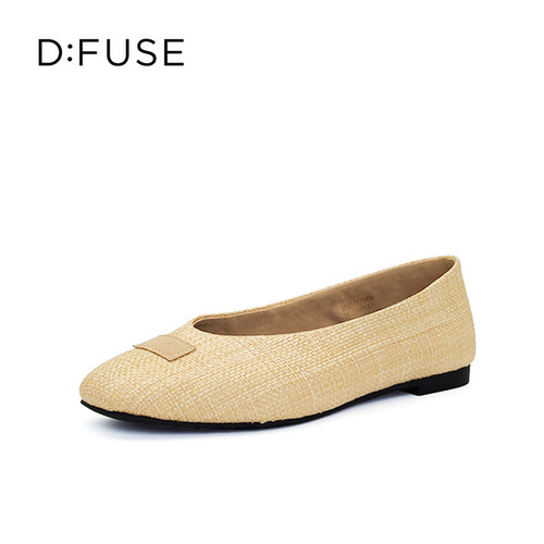 迪芙斯简约时尚百搭浅口单鞋女