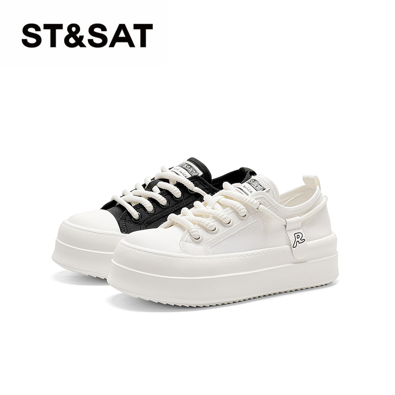 星期六时尚透气舒适休闲单鞋女