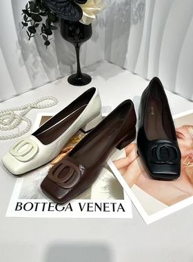 H88286三色中跟款时尚女鞋真皮潮流时尚