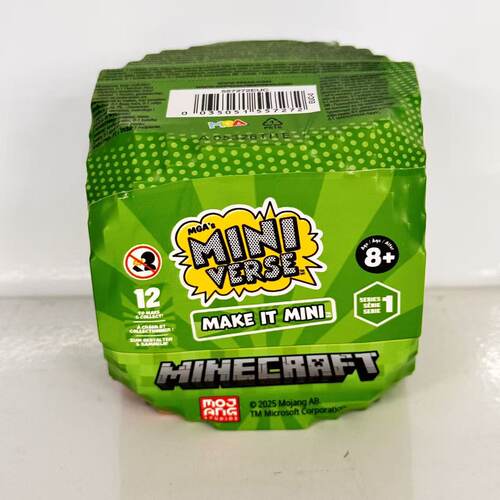 Miniverse我的世界迷你联名盲球正版diy微缩玩具我的世界武器食物