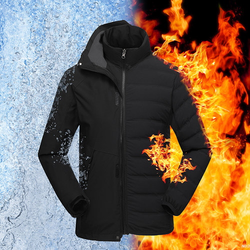 龙狮戴尔三合一冲锋衣