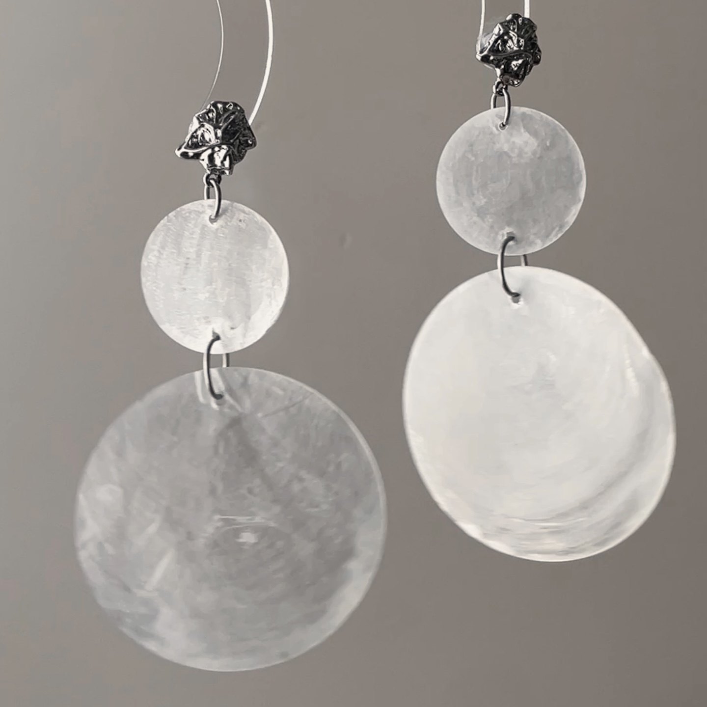 上新9折 超夸张大圆片天然镜贝贝壳耳环波西米亚复古度假风耳饰,饰品/流行首饰/时尚饰品新,耳环,淘宝优惠券,粉丝福利购,淘宝优惠卷