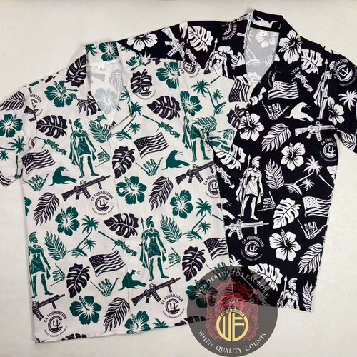 美利坚洋行C4 Hawaiian Shirt战术粉夏日刚需夏威夷衬衫 度假短袖