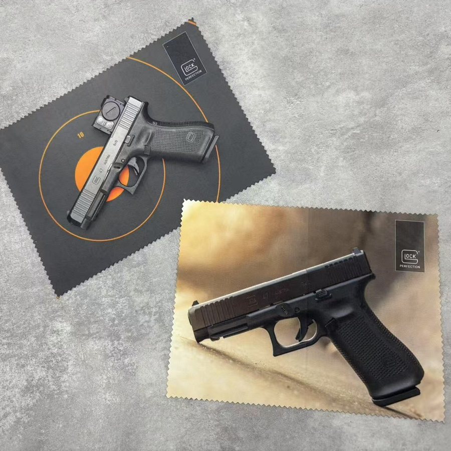 美利坚洋行格洛克GLOCK 47限量多功能超纤布光学瞄具擦布眼镜擦布