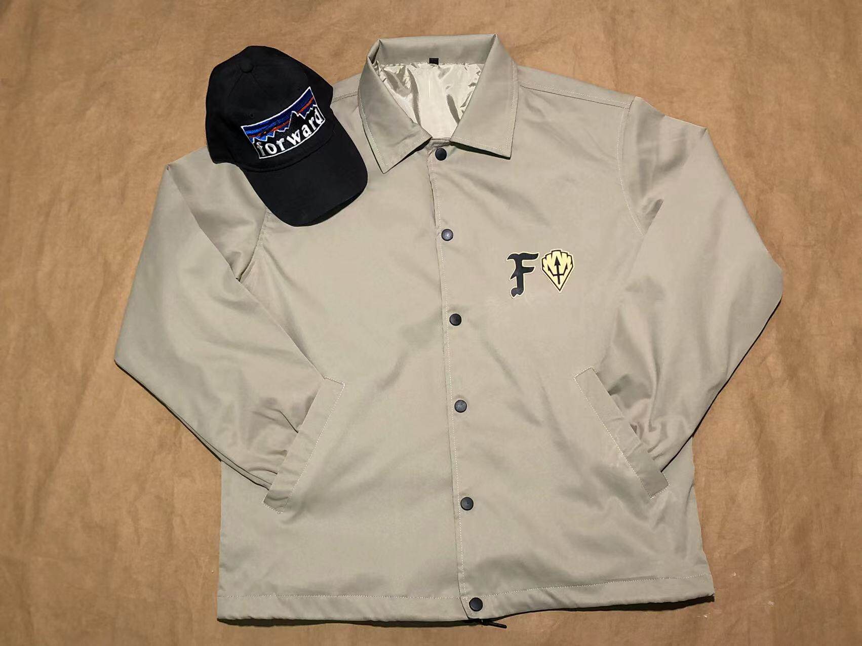 AMERICAN MATHESON 독점 트라이던트 전방 관측 그룹 기념 코치 재킷