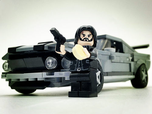 美利堅洋行疾速追殺電影版JOHN WICK 1/35 積木人仔套裝