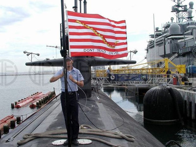 美利堅洋行特價US NAVY美國海軍海豹超大隊旗 DONT TREAD ON ME！
